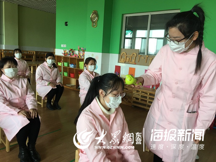 廣饒縣丁莊街道中心幼兒園開(kāi)展疫情防控應(yīng)急演練